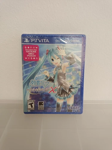 Hatsune Miku: Project Diva X (Sony PlayStation Vita, 2016) PSV W/ Pouch New