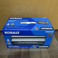 Dallas Cowboys Mini Kobalt Toolbox. Brand New/sealed