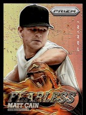 Matt Cain 2013 Panini Prizm Fearless Silver #F10 San Francisco Giants ESE