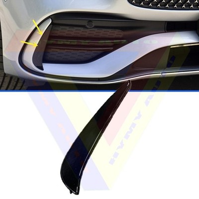   Shinny Black Front Right Bumper Grille Trim For Mercedes W206 C-Class 2022-24