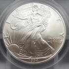 1994 $1 AMERICAN SILVER EAGLE ANACS MS69