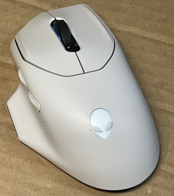 Alienware  AW620M Wireless/Wired Optical Gaming Mouse - Lunar Light