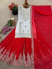 DESIGNER WEDDING SALWAR KAMEEZ PARTY WEAR PAKISTANI NEW INDIAN DRESS BOLLYWOOD