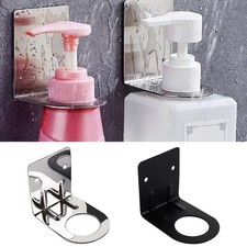 1Pc Wall Mounted Shampoo Bottle Shelf Holder Shower Rack Bottle Holder For Home
