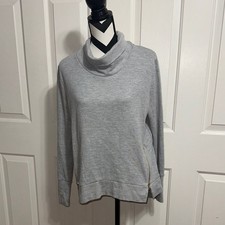 Varley Gray Cowl Neck Sweater