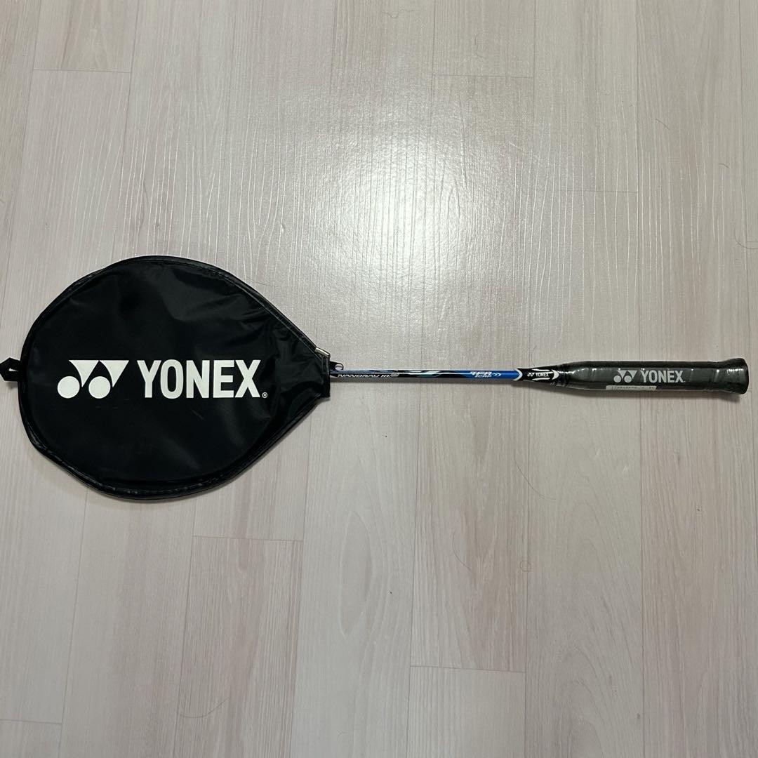 【新品】ラケット YONEX NANORAY 10F (4UG5) RACKET-YONEX-NR10F-BLACK-BLUE-