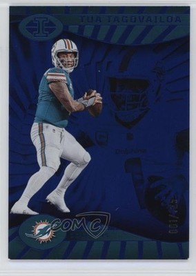 2024 Panini Illusions Trophy Collection Blue 1/125 Tua Tagovailoa #55 0hr