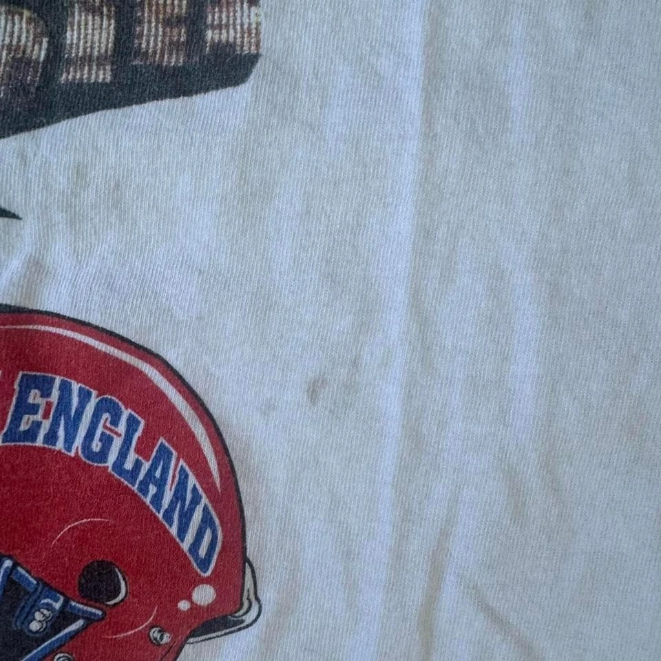 Vintage y2k New york giants new england patriots shirt size large - Image 4 of 4