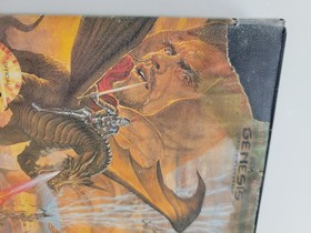 Master of Monsters (Sega Genesis, 1991) CIB, Tested Nice Cart, WATER DAMAGED BOX