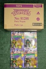 Tmnt Retro Classic Party Wagon Van 2021 TMNT Sealed & 4 New action figures 2020