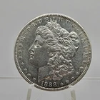 Authentic 1888 S Morgan Silver Dollar Semi Key Date Coin Au Details?
