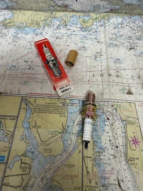 NGK #DR8ES-L Spark Plug.