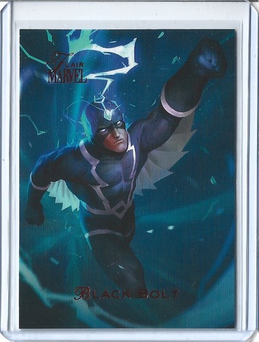 Black Bolt - 2023 Fleer Marvel Flair #87