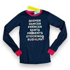 NWT Children  s Place PJ Place Pajama top Unisex Christmas Red Black Plaid Sz 16