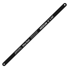 Century Drill Carbon Alloy Steel 12-Inch Hacksaw Blades with 24T/Inch (04334)