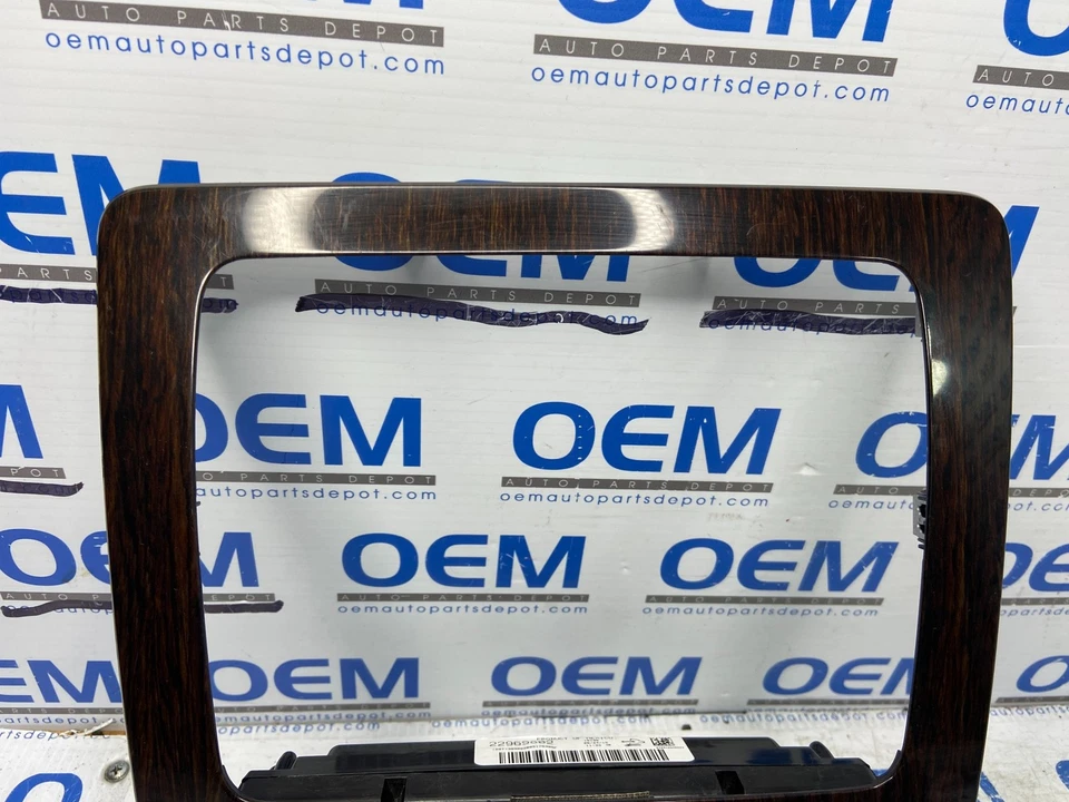 13-17 CHEVY TRAVERSE climate temperature a/c heater control bezel 22969802 OEM — 第 2/4 张图片