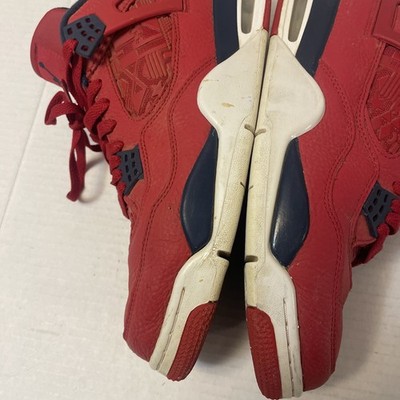 Air Jordan 4 Retro “FIBA” Size 11.5 Mens Red White Blue Nike 2019