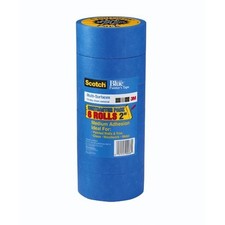 3M 09168 ScotchBlue Painter's Tape, Multi-Use, 1.88 Inch by 60-Yard, 6 Roll
