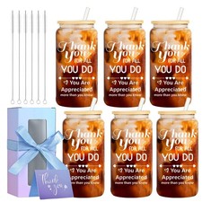 6 Set Employee Appreciation Gifts Bulk, Personalized Inspirational Thank You ...