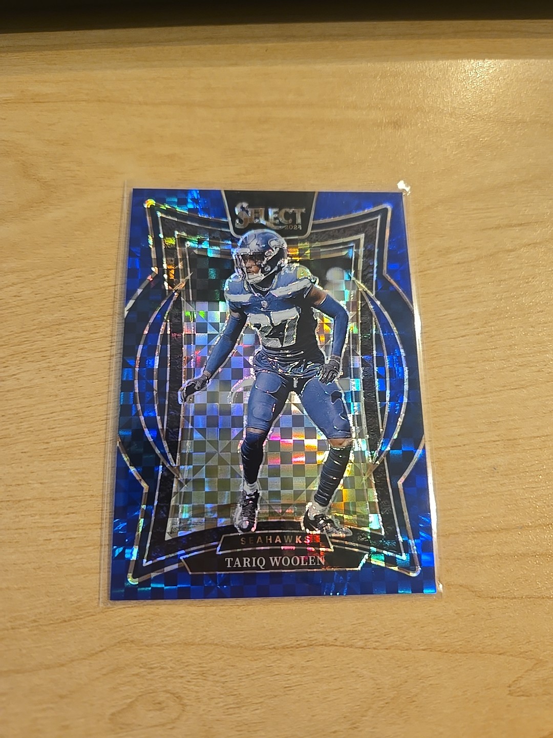 2024 Select Concourse Tariq Woolen #95 Blue Prizm /249