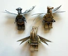 Lego Star Wars Geonosian lot of 3, Poggle the Lesser, Zombie, and Warrior