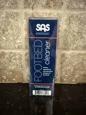 SAS Footbed Cleaner Cleans Deodorizes Refresh Shoes Spray & Brush Kit NEW