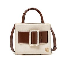 MKF Collection by Mia K MKF-L624NT-BR Womens Tilly Vegan Leather Mini Fashion...