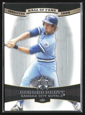 George Brett 2006 Topps Triple Threads B #50 Kansas City Royals