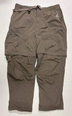 Nike ACG Smith Summit Convertible Cargo Pants DN3943-040 Size XL