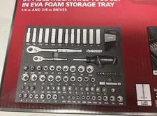 Husky Mechanics Tool Set In Eva Foam 94-piece- Free Shipping Husky Mechanics Tool Set In Eva Foam 94-piece- Free Shipping