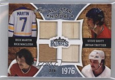 2016 Leaf Lumber Kings All-Star History Platinum 2/5 Rick Martin Steve Shutt 1p0