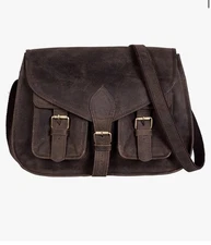 Women’s Leather Shoulder Bag Crossbody Satchel Tote Travel Genuine Leather