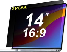 Removable Anti-Glare Blue Light Filter Privacy Screen Protector for 14 Inch Lapt