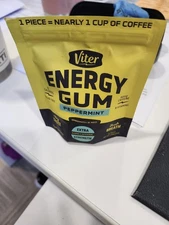 Viter Energy Ext. Strength Caffeine Gum - Boosts Energy SEE description 