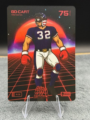 Bo Jackson Battle Arena GO-CART PG-130 1st Edition Raw Card