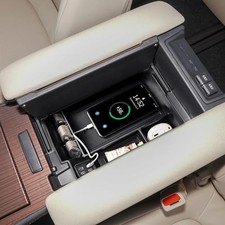 Center Console Organizer Tray Compatible With 2021-2026 Toyota Sienna Abs Mats Center Console Organizer Tray Compatible With 2021-2026 Toyota Sienna Abs Mats