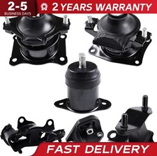 6pcs New Transmission Mount Engine Mount For Honda Accord 2003-2007 V6 3.5l