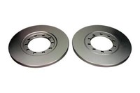 2X Quaro QD0580 Bremsscheiben Hinten FüR Ford Neu