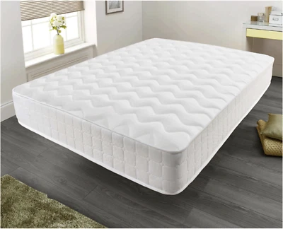 REFLEX MEMORY FOAM SPRING MATTRESS - SINGLE 4FT6 DOUBLE 5FT KINGSIZE, S KING