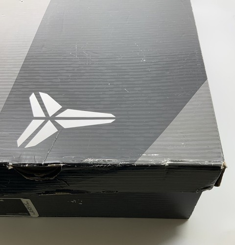Nike NEW Mens Zoom Kobe VII 7 Supreme Black Silver Yellow US Size 7.5 Authentic - Picture 14 of 17