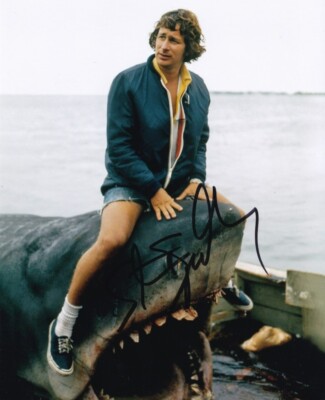 STEVEN SPIELBERG signed Autogramm 20x25cm JAWS in Person autograph ACOA