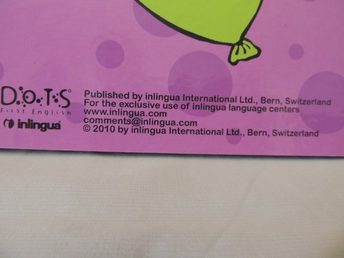 D.O.T.S First English inlingua picture book 2010 - Picture 7 of 7