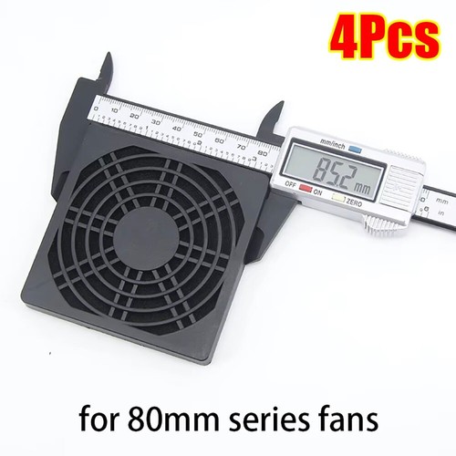 4Pcs 40/50/60/80/90/120mm PC Computer Fan Filter Fams Dustproof Cover - Picture 16 of 18
