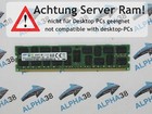 Samsung 16 GB Rdimm ECC Reg DDR3-1600 RAM Superstorage 4U 6047R-E1R72L2K RAM