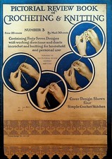 Pictorial Review Book of Crocheting and Knitting #3 1919