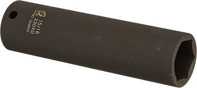SUNEX TOOLS 230Xd 1/2-Inch Drive 15/16-Inch Extra Deep Impact Socket
