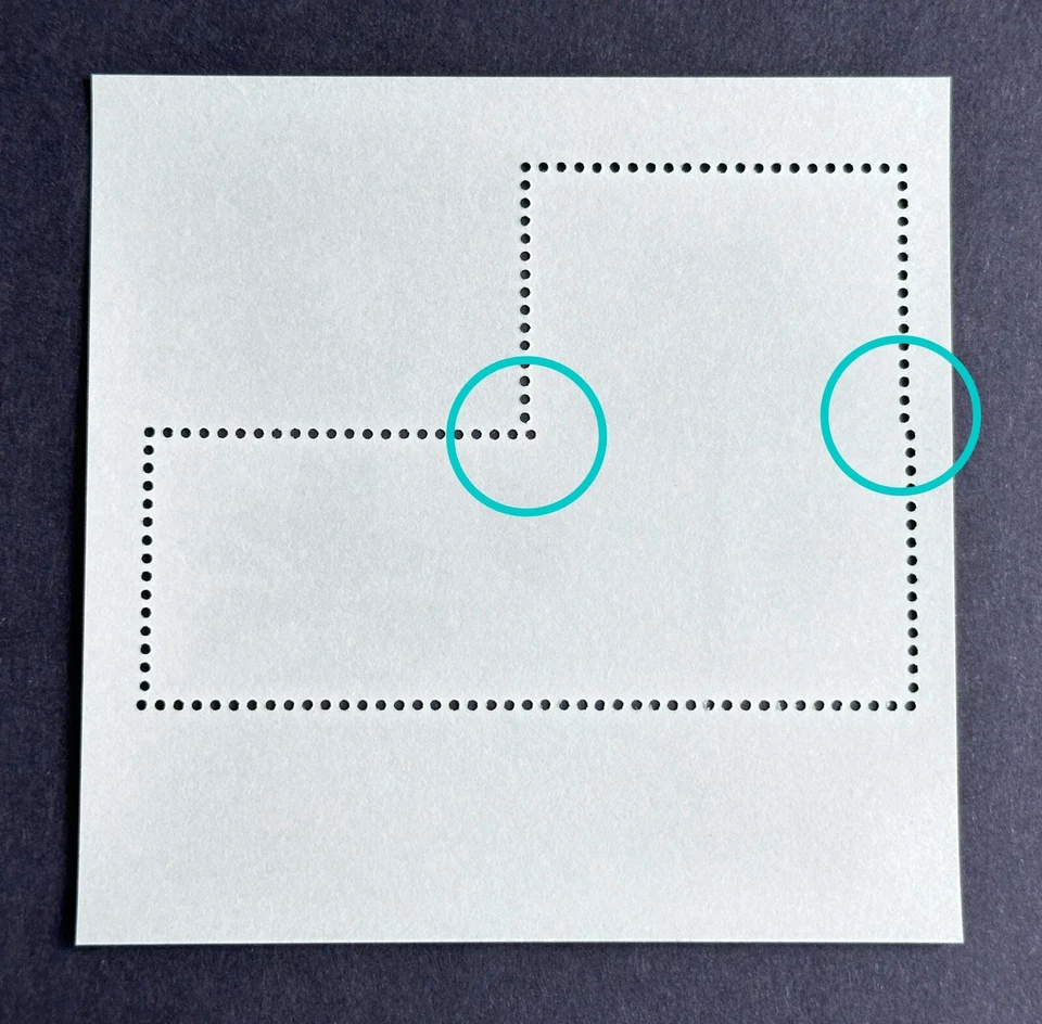 2009 Malaysia Palm Trees Flora Plants Miniature Sheet Stamp (Perf Error) - Image 2 of 2