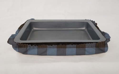 Buffalo Check Plaid Casserole Baking Pan or Pie Plate Cozy and Carrier (6 Colors - 第 4/51 張圖片
