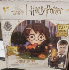 Gemmy 3.2ft Tall Harry Potter w/ Pumpkins Halloween Inflatable