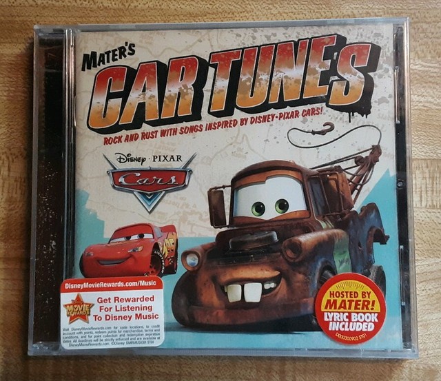 Mater's Car Tunes Walt Disney Records / Pixar 2009 CD eBay